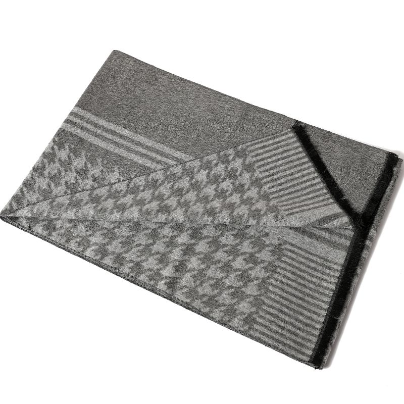 180*35cm new Luxury Brand Silk Fashion Quality Scarves Man Autumn Winter Warm Cashmere Business Wraps Foulard Collar muffler - Image 14