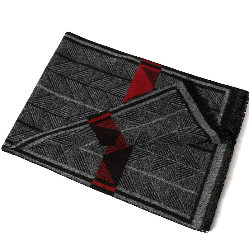 180*35cm new Luxury Brand Silk Fashion Quality Scarves Man Autumn Winter Warm Cashmere Business Wraps Foulard Collar muffler - Image 38