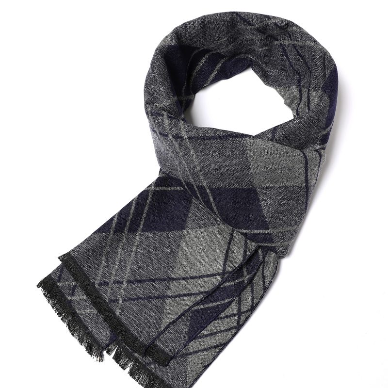 180*35cm new Luxury Brand Silk Fashion Quality Scarves Man Autumn Winter Warm Cashmere Business Wraps Foulard Collar muffler - Image 42