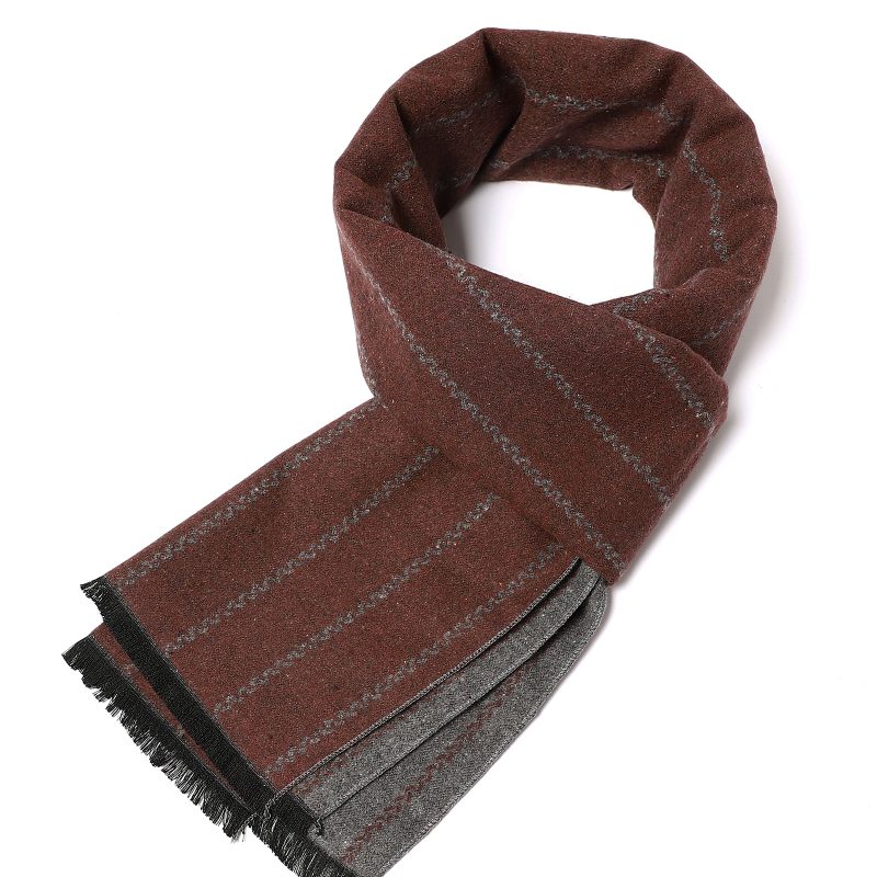 180*35cm new Luxury Brand Silk Fashion Quality Scarves Man Autumn Winter Warm Cashmere Business Wraps Foulard Collar muffler - Image 48