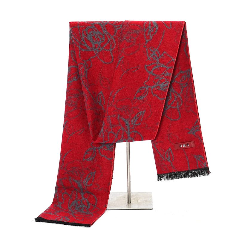 Luxury Designer Men Scarves Autumn Winter Thick Imitation Cashmere Thermal Muffler Male Soft Warm Tassel Plaid Dady's Wrap Gents - Image 15