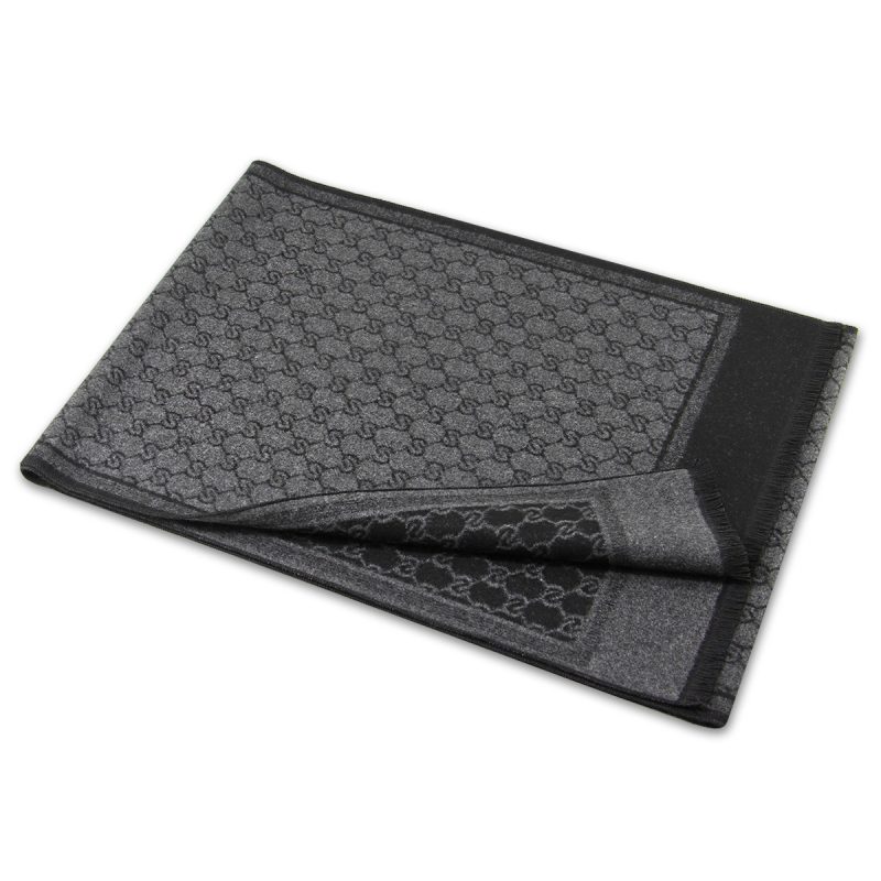 2024 Brand Designer Winter Cashmere Scarf Men Luxury Letters Print Pashmina Scarves Fashion Mens Business Neck Soft Warm Scarfs - Image 2