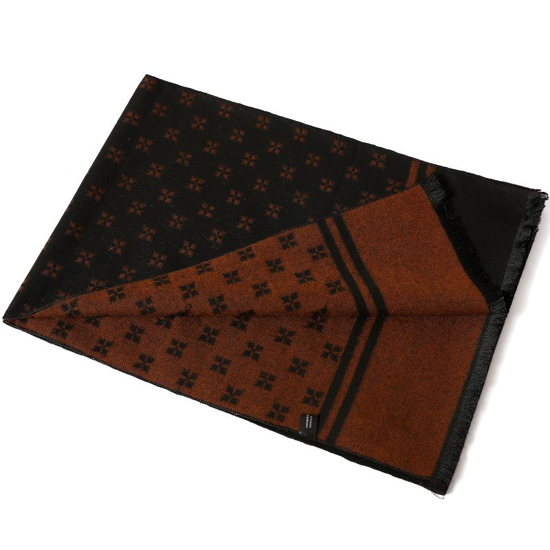 Classic Plaid Men Scarves Winter Pashmina Thick Warm Scarf Autumn Fashion Cashmere Long Scarf Men's Business Wraps Shawls - Image 8