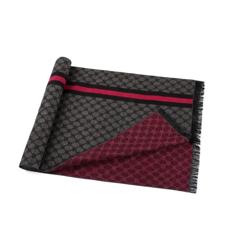 2024 Luxury Brand Designer Scarf Men High Quality Cashmere Business Scarves Winter Warm Shawl Vintage Silk Scarves Gifts - Image 7