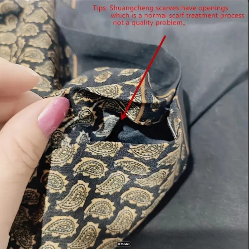 2023 New Spring Winter Silk Scarf Men Luxury Brand Designer Fashion Scarves Plaid for Women Scarf To Keep Warm - Image 2
