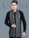 Designer Brand Plaid Men's Cashmere Scarf Winter Warm Scarves Shawls Casual Business Long Wraps Pashmina Christmas Gift for Man