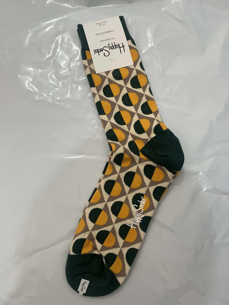 Happy Socks Men's Classic Crew Sock Cotton Sports Socks Size 41-46 - Image 52