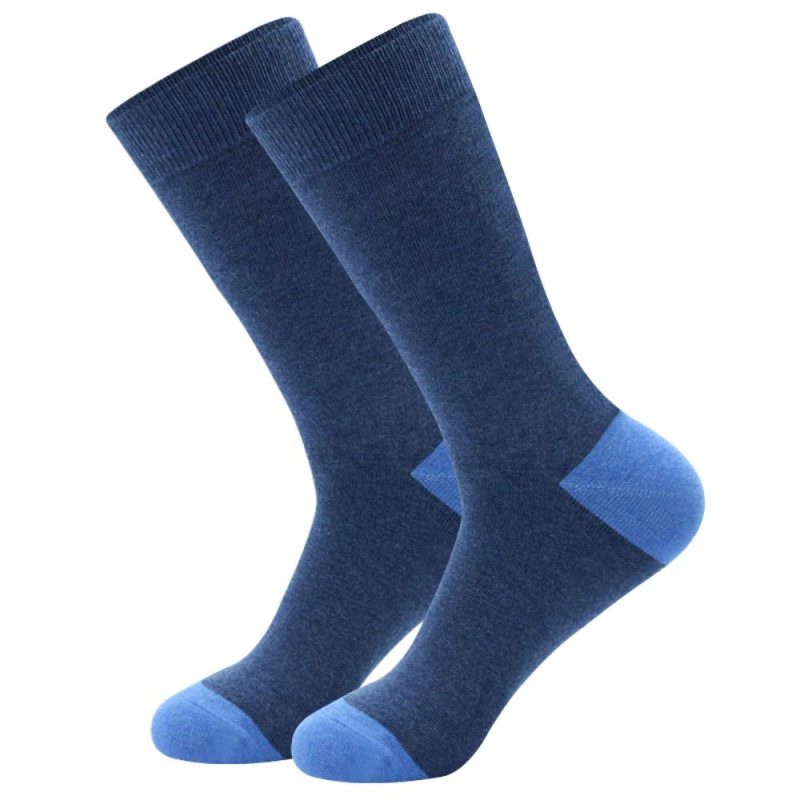 5Pairs Mens Fun Dress Socks,Pattern Funny Socks Pack,Colorful Striped Combed Cotton Novelty Socks,Cool Breathable Casual Socks - Image 2
