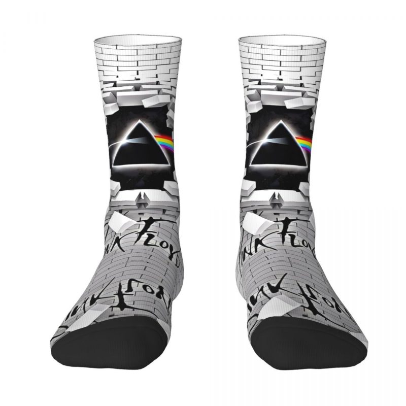 Pinks Cool Floyded Men and Women printing Socks,lovely Applicable throughout the year Dressing Gift - Image 3
