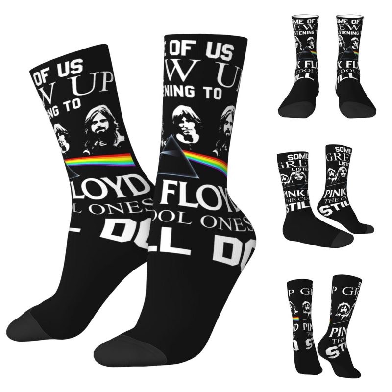 Pinks Cool Floyded Men and Women printing Socks,lovely Applicable throughout the year Dressing Gift - Image 14
