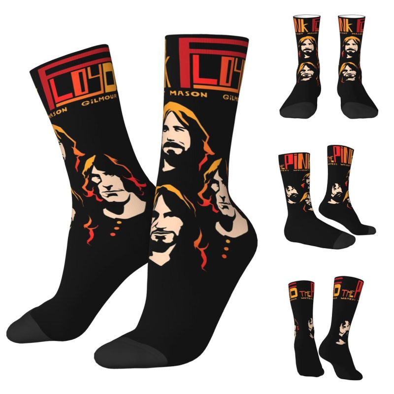Pinks Cool Floyded Men and Women printing Socks,lovely Applicable throughout the year Dressing Gift - Image 16