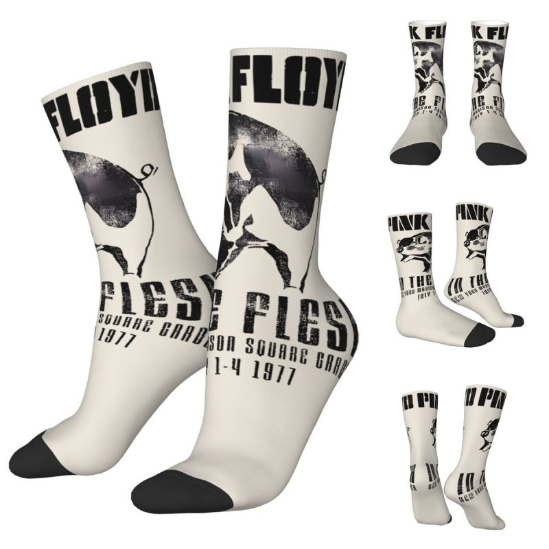 Pinks Cool Floyded Men and Women printing Socks,lovely Applicable throughout the year Dressing Gift - Image 19