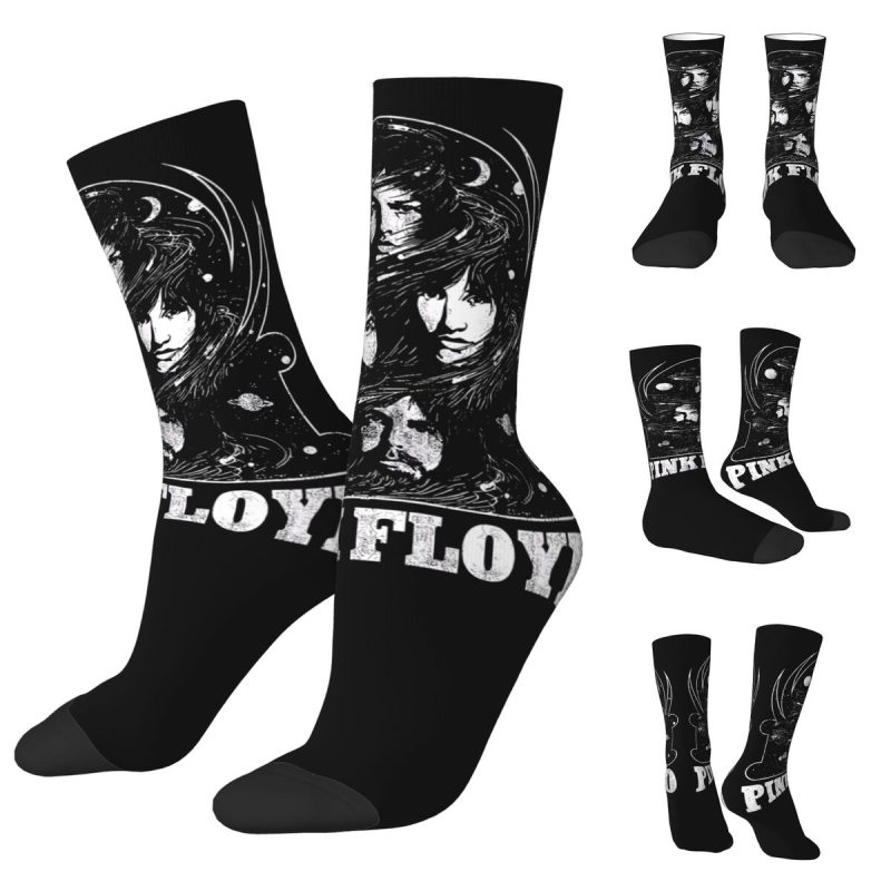 Pinks Cool Floyded Men and Women printing Socks,lovely Applicable throughout the year Dressing Gift - Image 20