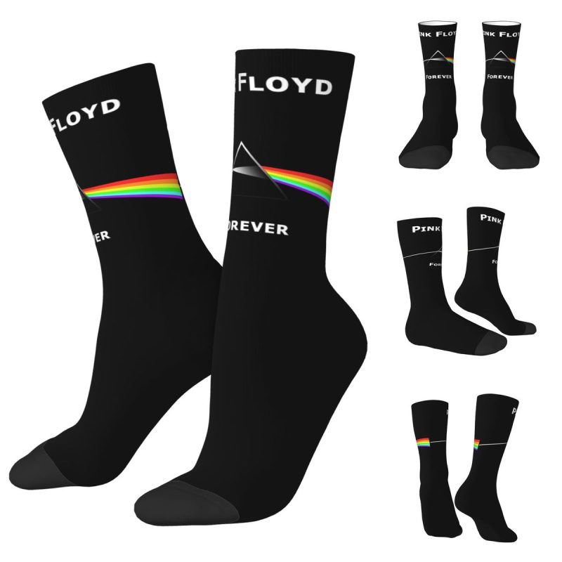 Pinks Cool Floyded Men and Women printing Socks,lovely Applicable throughout the year Dressing Gift - Image 23