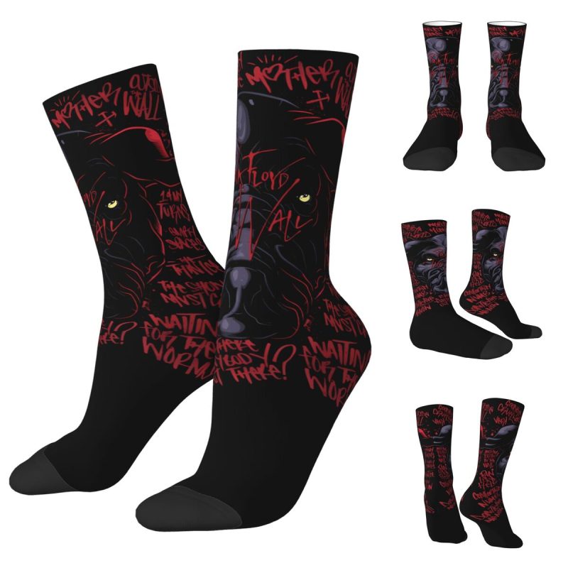 Pinks Cool Floyded Men and Women printing Socks,lovely Applicable throughout the year Dressing Gift - Image 29