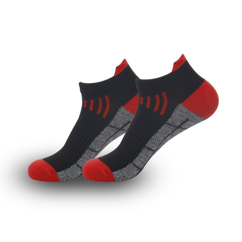 Men's and women's sports socks sweat absorbent breathable cotton socks outdoor running socks do not fall off heel socks ... - Image 9