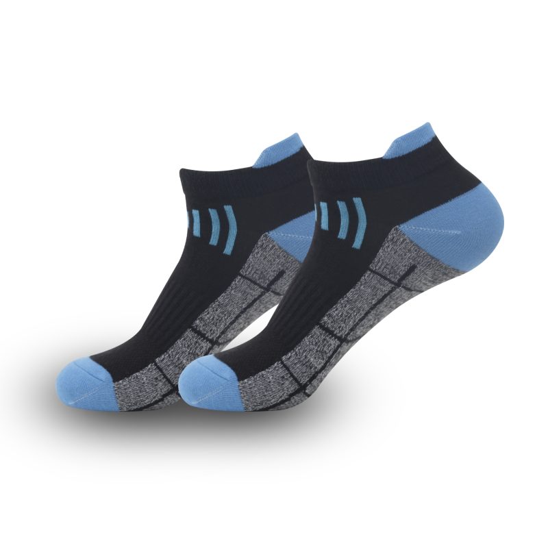 Men's and women's sports socks sweat absorbent breathable cotton socks outdoor running socks do not fall off heel socks ... - Image 10