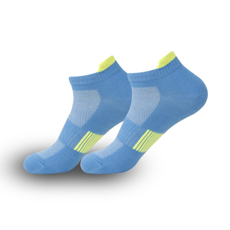 Men's and women's sports socks sweat absorbent breathable cotton socks outdoor running socks do not fall off heel socks ... - Image 17