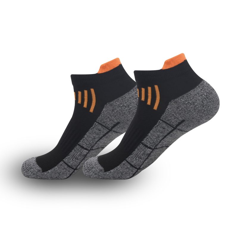 Men's and women's sports socks sweat absorbent breathable cotton socks outdoor running socks do not fall off heel socks ... - Image 18