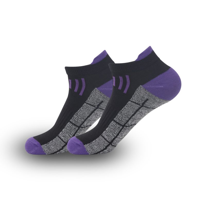 Men's and women's sports socks sweat absorbent breathable cotton socks outdoor running socks do not fall off heel socks ... - Image 21