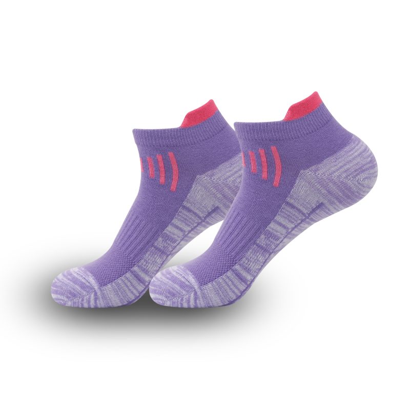 Men's and women's sports socks sweat absorbent breathable cotton socks outdoor running socks do not fall off heel socks ... - Image 22