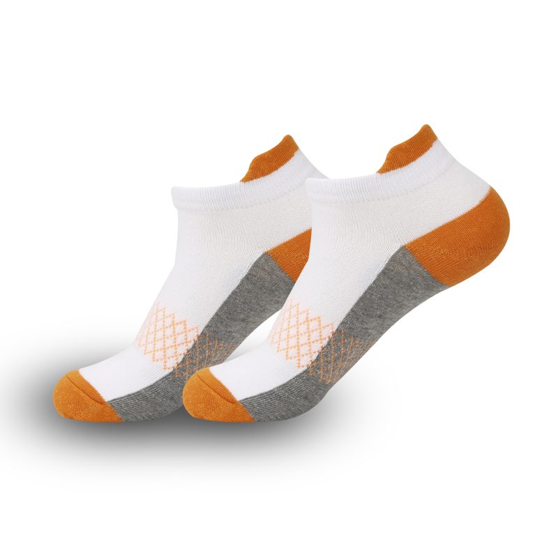 Men's and women's sports socks sweat absorbent breathable cotton socks outdoor running socks do not fall off heel socks ... - Image 23