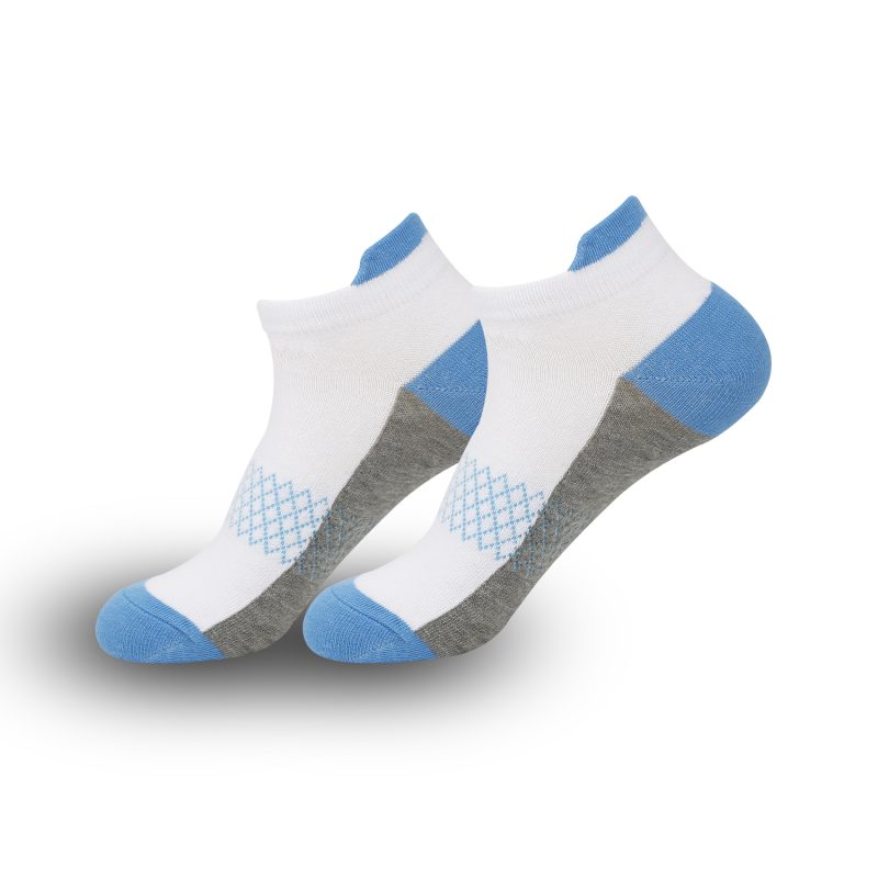 Men's and women's sports socks sweat absorbent breathable cotton socks outdoor running socks do not fall off heel socks ... - Image 24