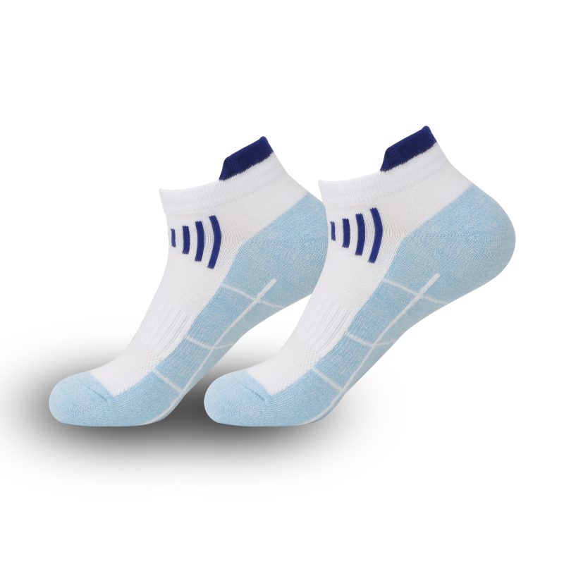 Men's and women's sports socks sweat absorbent breathable cotton socks outdoor running socks do not fall off heel socks ... - Image 27