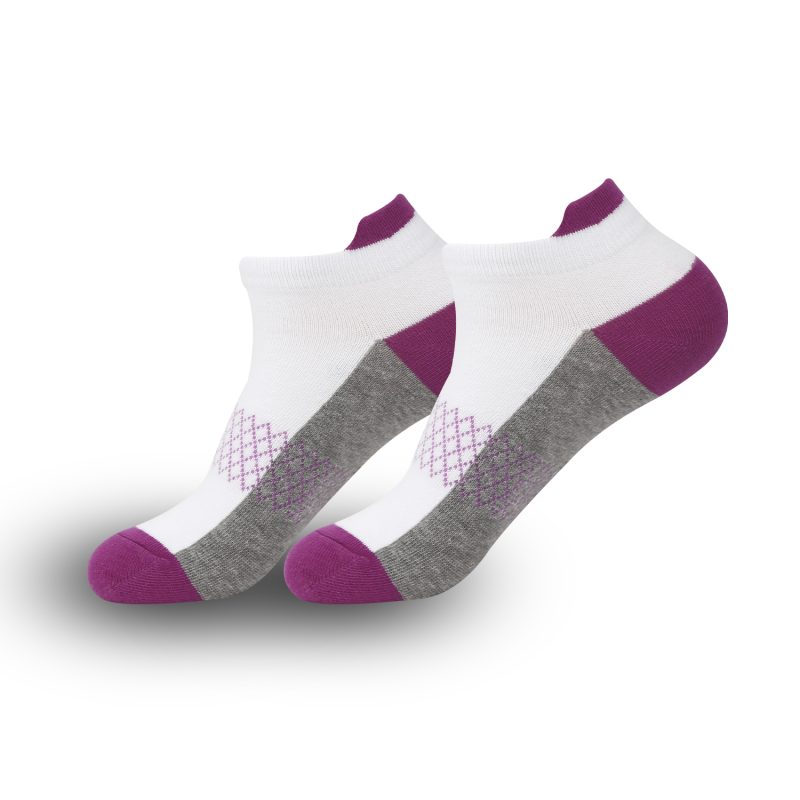 Men's and women's sports socks sweat absorbent breathable cotton socks outdoor running socks do not fall off heel socks ... - Image 29
