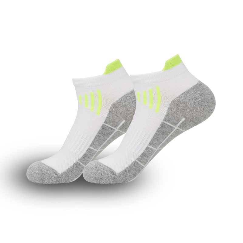 Men's and women's sports socks sweat absorbent breathable cotton socks outdoor running socks do not fall off heel socks ... - Image 30