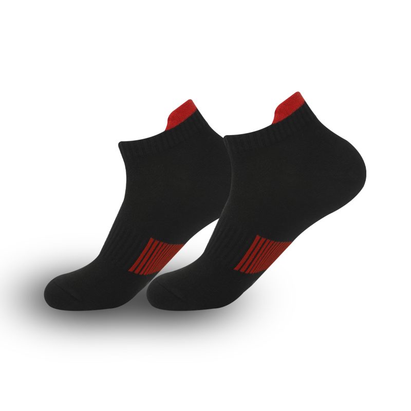 Men's and women's sports socks sweat absorbent breathable cotton socks outdoor running socks do not fall off heel socks ... - Image 31