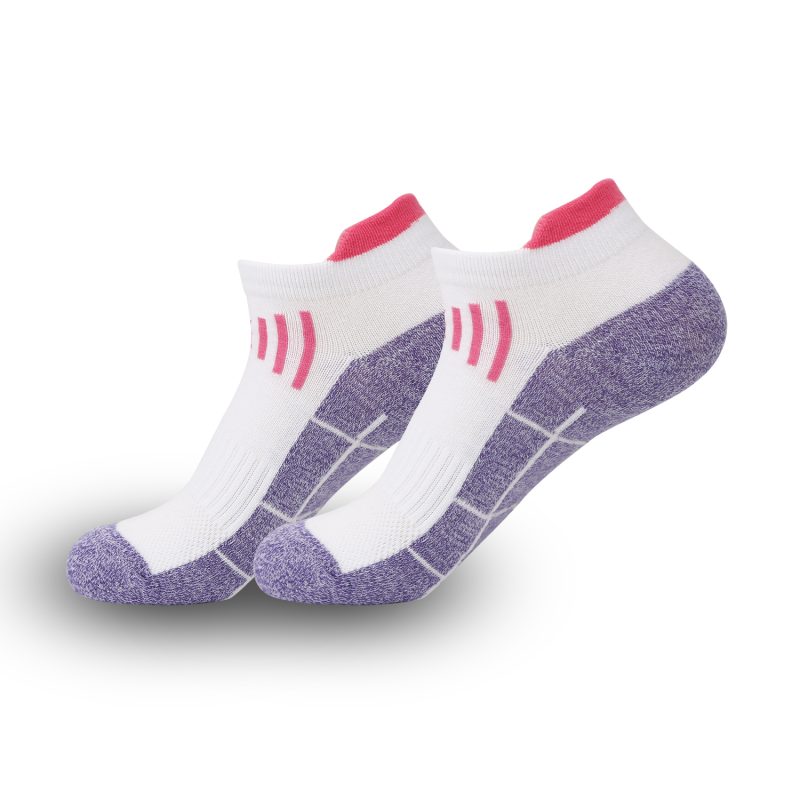 Men's and women's sports socks sweat absorbent breathable cotton socks outdoor running socks do not fall off heel socks ... - Image 33