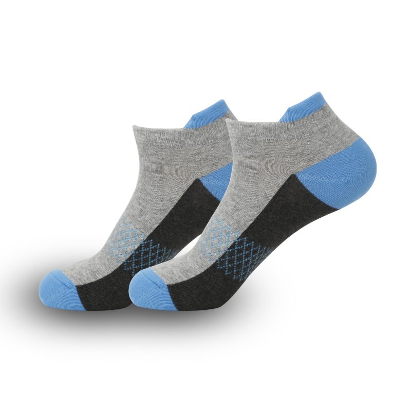 Men's and women's sports socks sweat absorbent breathable cotton socks outdoor running socks do not fall off heel socks ... - Image 37