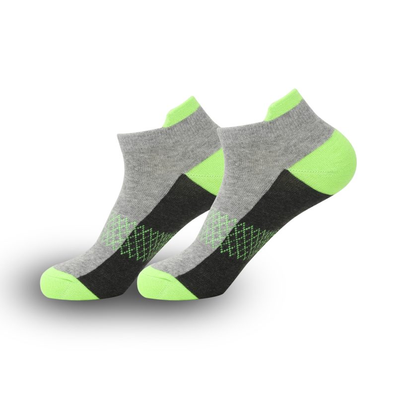 Men's and women's sports socks sweat absorbent breathable cotton socks outdoor running socks do not fall off heel socks ... - Image 38