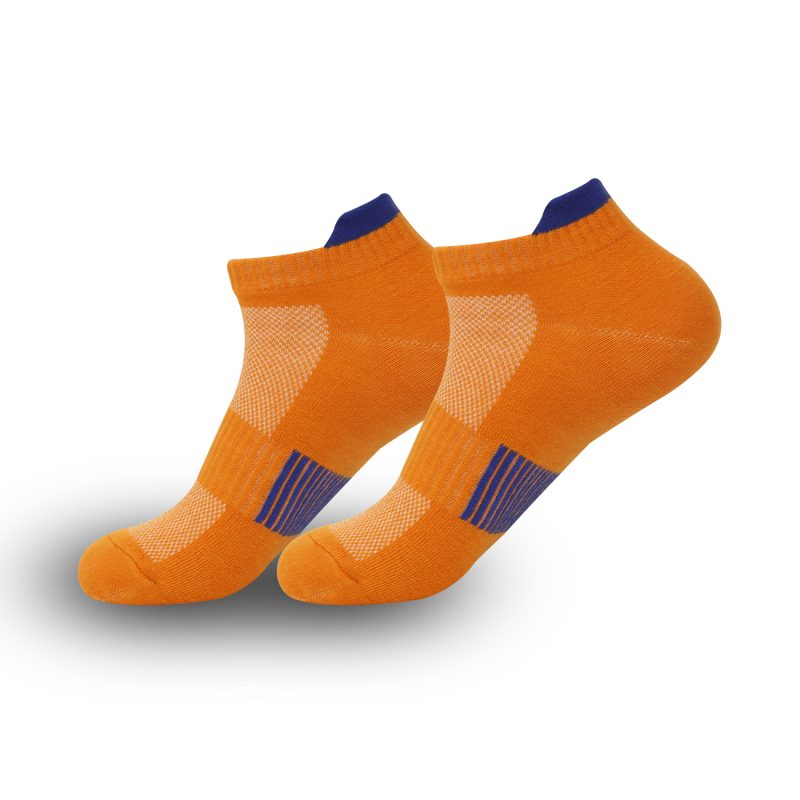 Men's and women's sports socks sweat absorbent breathable cotton socks outdoor running socks do not fall off heel socks ... - Image 42