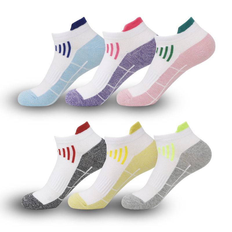 Men's and women's sports socks sweat absorbent breathable cotton socks outdoor running socks do not fall off heel socks ... - Image 43