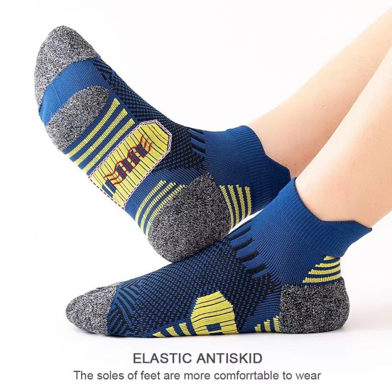 3/5Pairs Men's Sport Socks Breathable Outdoor Running Basketball Socks Quick-drying socks Training Short Tube Socks For Men - Image 6