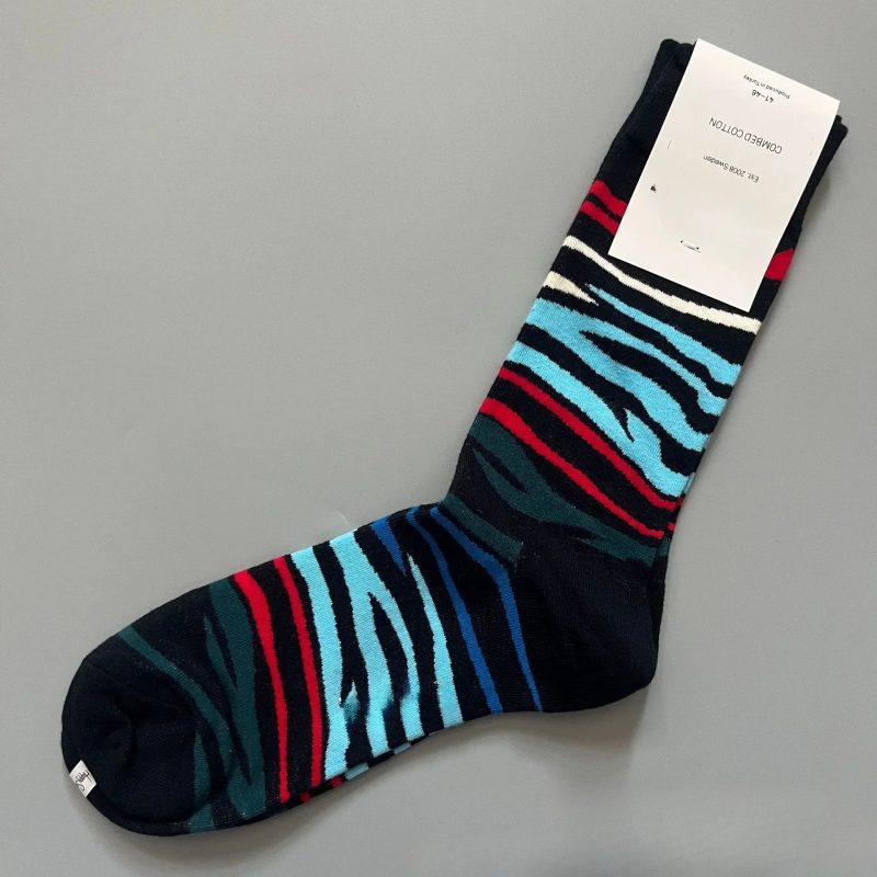 Happy Socks Men's Classic Crew Sock, Shoe Size 10 - 13 Soft Cotton - Image 20
