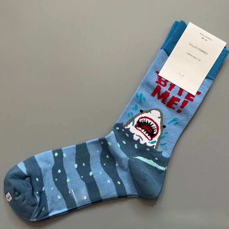 Happy Socks Men's Classic Crew Sock, Shoe Size 10 - 13 Soft Cotton - Image 21