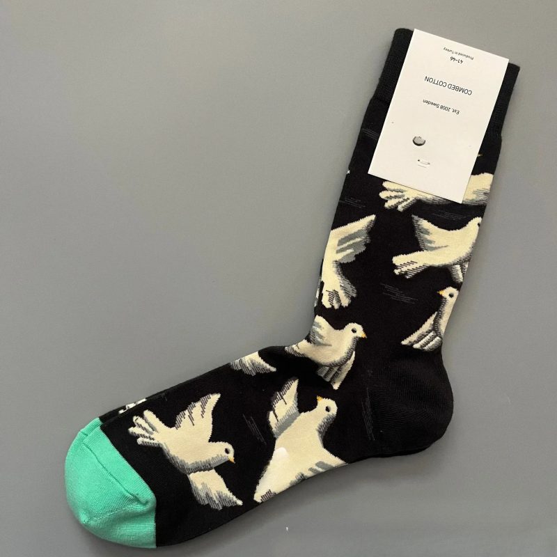 Happy Socks Men's Classic Crew Sock, Shoe Size 10 - 13 Soft Cotton - Image 23
