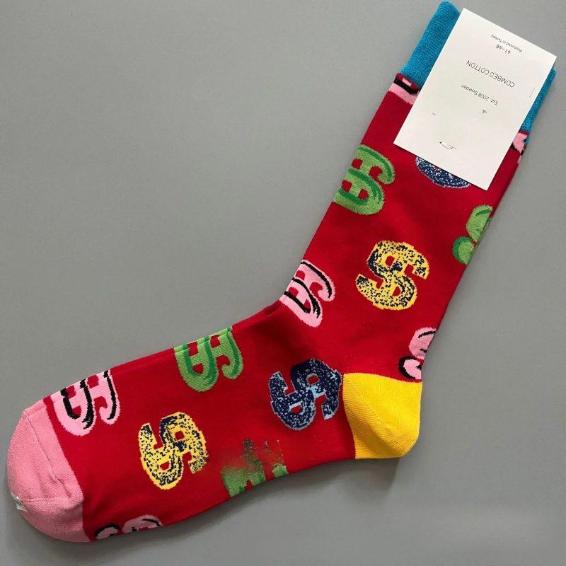 Happy Socks Men's Classic Crew Sock, Shoe Size 10 - 13 Soft Cotton - Image 27