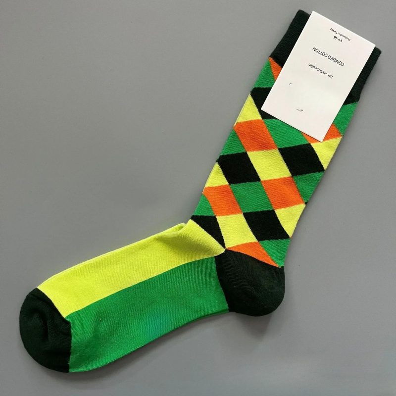Happy Socks Men's Classic Crew Sock, Shoe Size 10 - 13 Soft Cotton - Image 37