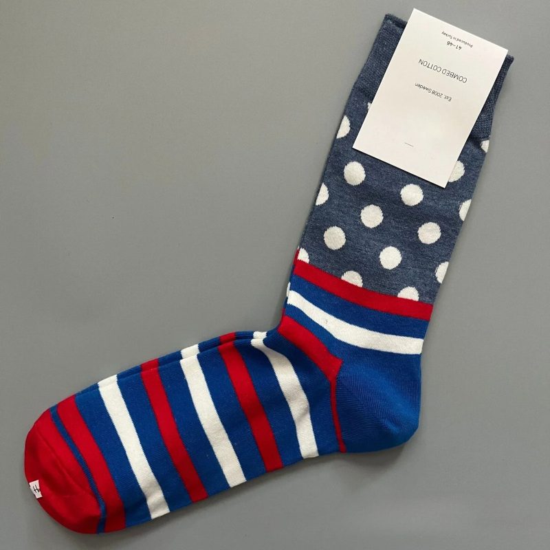 Happy Socks Men's Classic Crew Sock, Shoe Size 10 - 13 Soft Cotton - Image 39