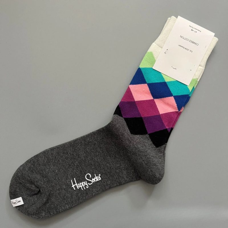 Happy Socks Men's Classic Crew Sock, Shoe Size 10 - 13 Soft Cotton - Image 45