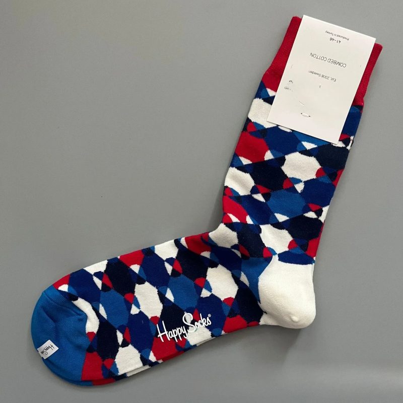 Happy Socks Men's Classic Crew Sock, Shoe Size 10 - 13 Soft Cotton - Image 51