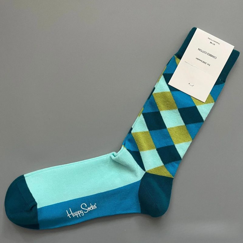 Happy Socks Men's Classic Crew Sock, Shoe Size 10 - 13 Soft Cotton - Image 52
