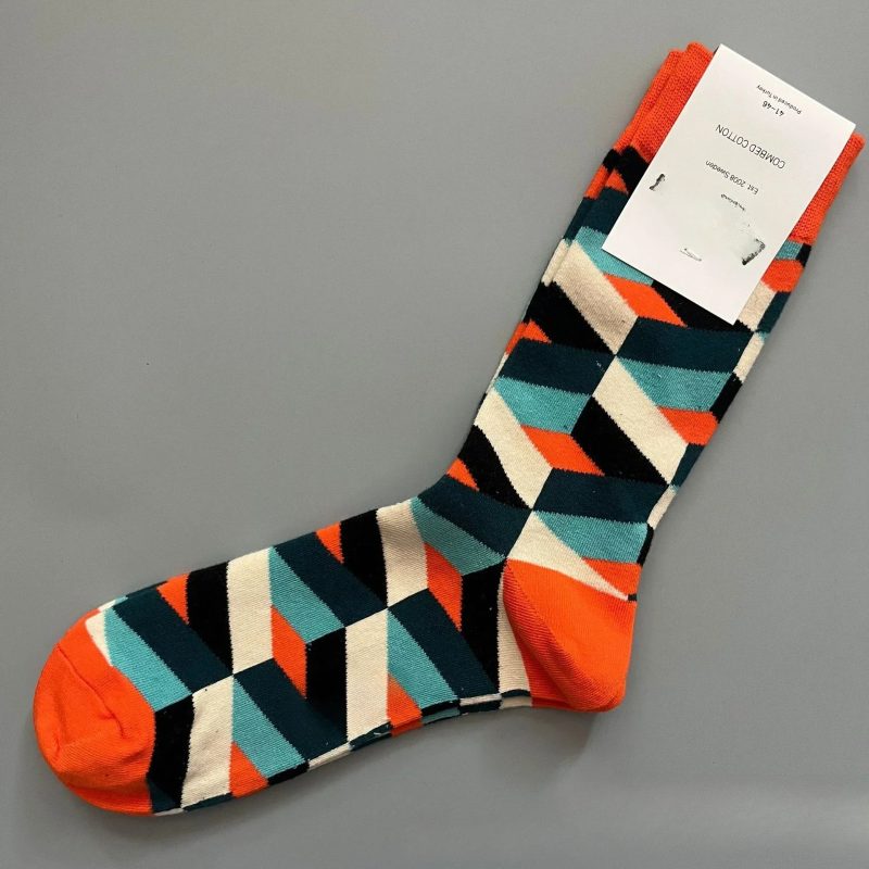 Happy Socks Men's Classic Crew Sock, Shoe Size 10 - 13 Soft Cotton - Image 53