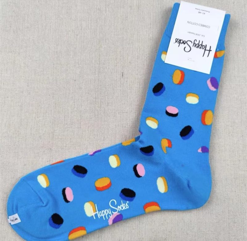 Men's Socks Four Seasons Pure Cotton Classic Sports Happy Socks Mid-Tube Socks Size 7-11UK(41-46 EU) - Image 48