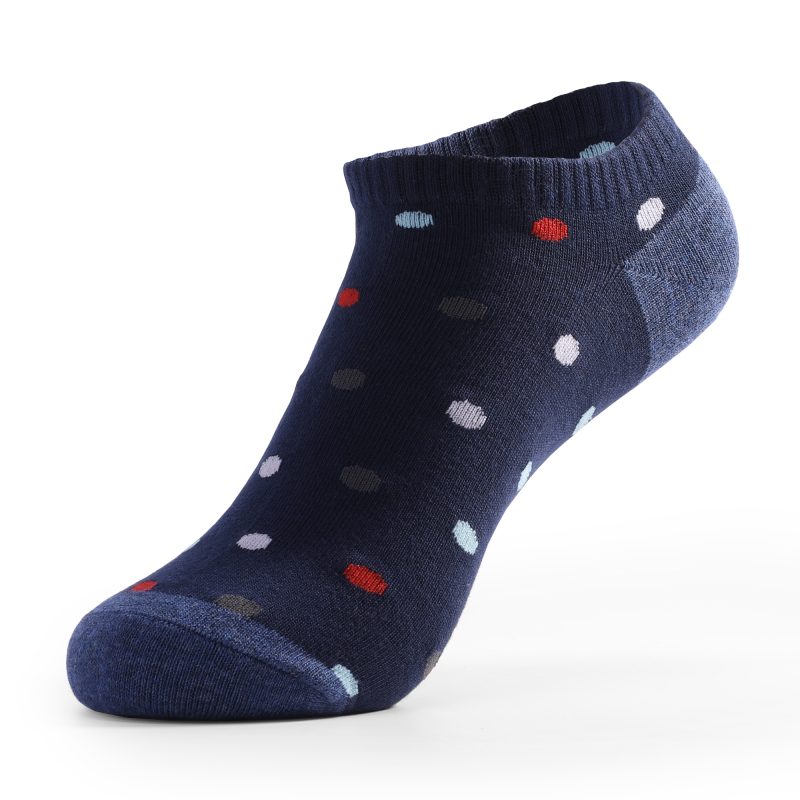 5 Pairs Low Cut Men Socks Solid Color Stripe Breathable Cotton Socks Sport Short Socks Women Men Funny Ankle Socks - Image 6