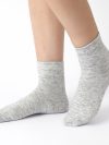 Men's 100% Wool Knitted Socks Casual Medium Tube Socks Antibacterial and Deodorizing Men's Woman Socks Warm and Elastic